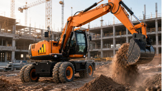 Экскаваторы JCB-JS160W